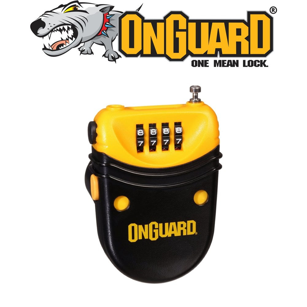 OnGuard Scooby Roller 4-Digit Mini Retractable Combo Lock