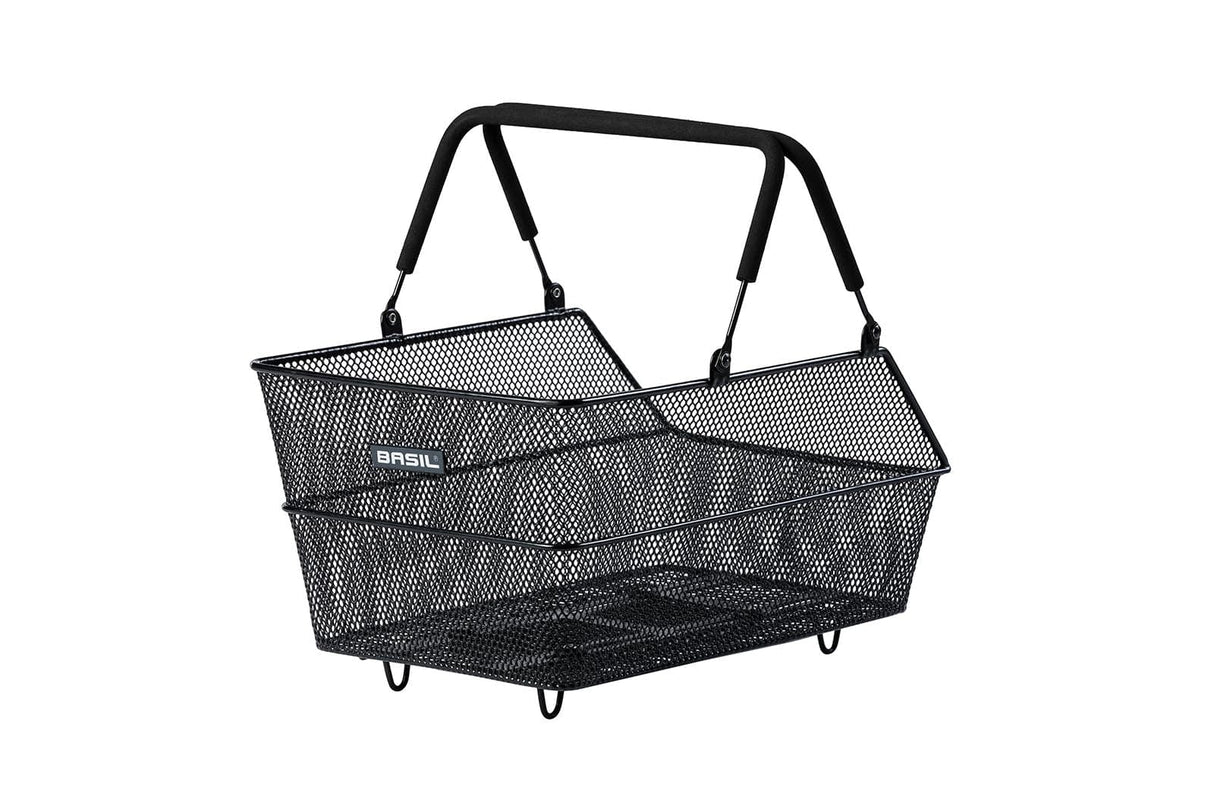 Basil MIK Cento Rear Basket Black