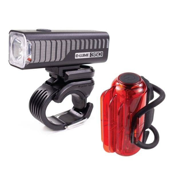 Serfas Combo E-Lume 350 + Cosmos II 30 Lumens Light Set