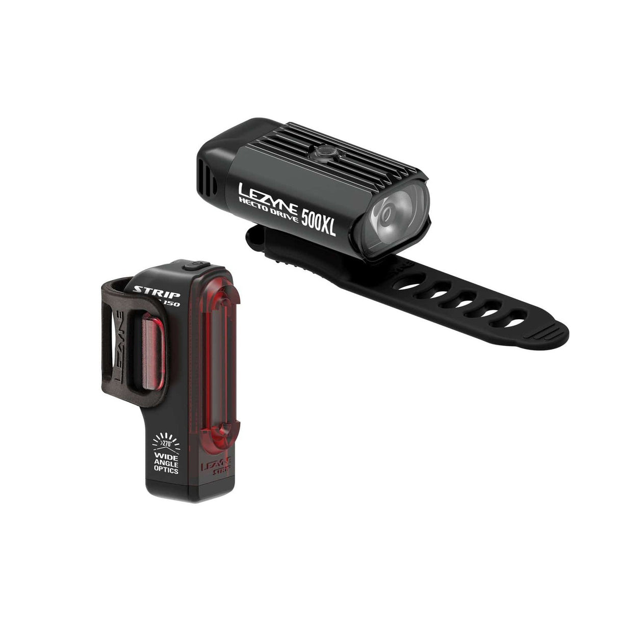 Lezyne e Bike Hecto Drive 500XL Strip Pair