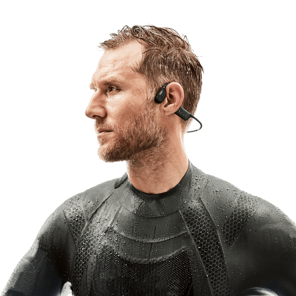 Shokz OpenSwim Waterproof Headphones - Black