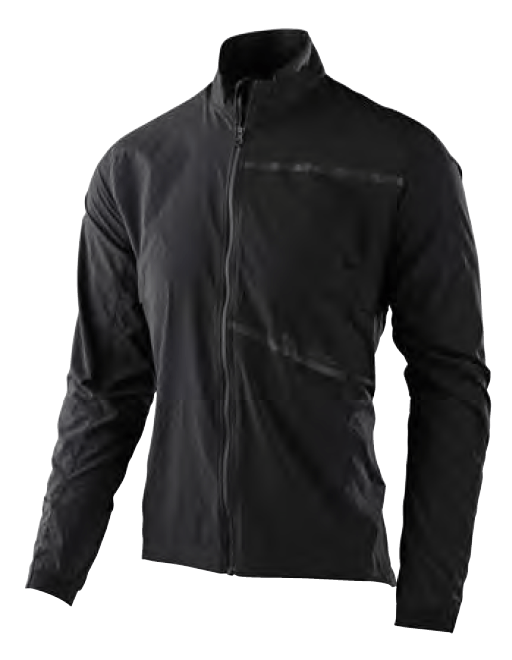 Troy Lee Designs Shuttle Jacket Front Black