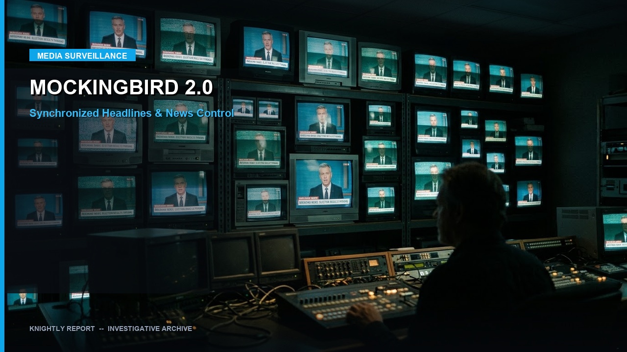 Operation Mockingbird 2.0: Predictive Programming, Two Murders, and How Corporate Cable Directs the Hive Mind