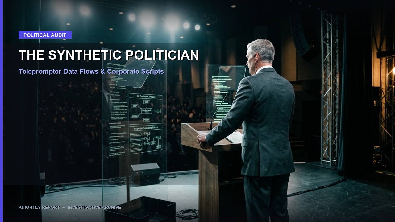 The Synthetic Politician: Pete Buttigieg, McKinsey Management, and Algorithmic Governance