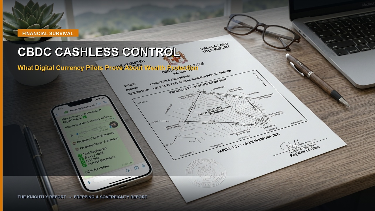 CBDC Control: What Jamaica's Cashless Pilot Proves