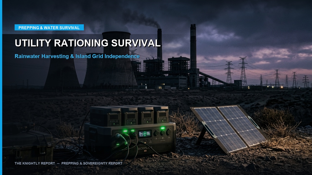 Utility Collapse: Lessons in Water and Solar Resilience